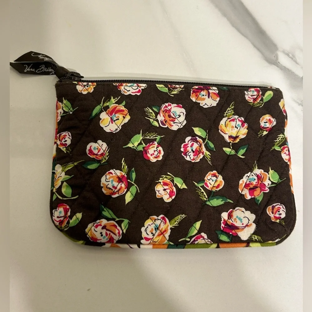 Vera Bradley English‎ Rose Cosmetic Bag